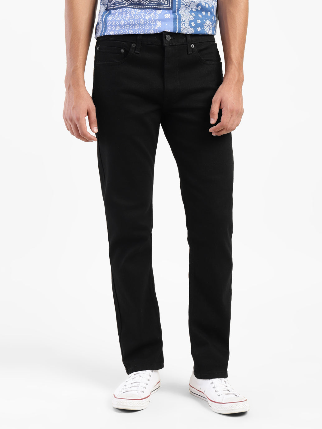 Men's 511 Black Slim Fit Mid Rise Jeans - 53ed4360-902a-4677-a751-00b3212fe8dc View