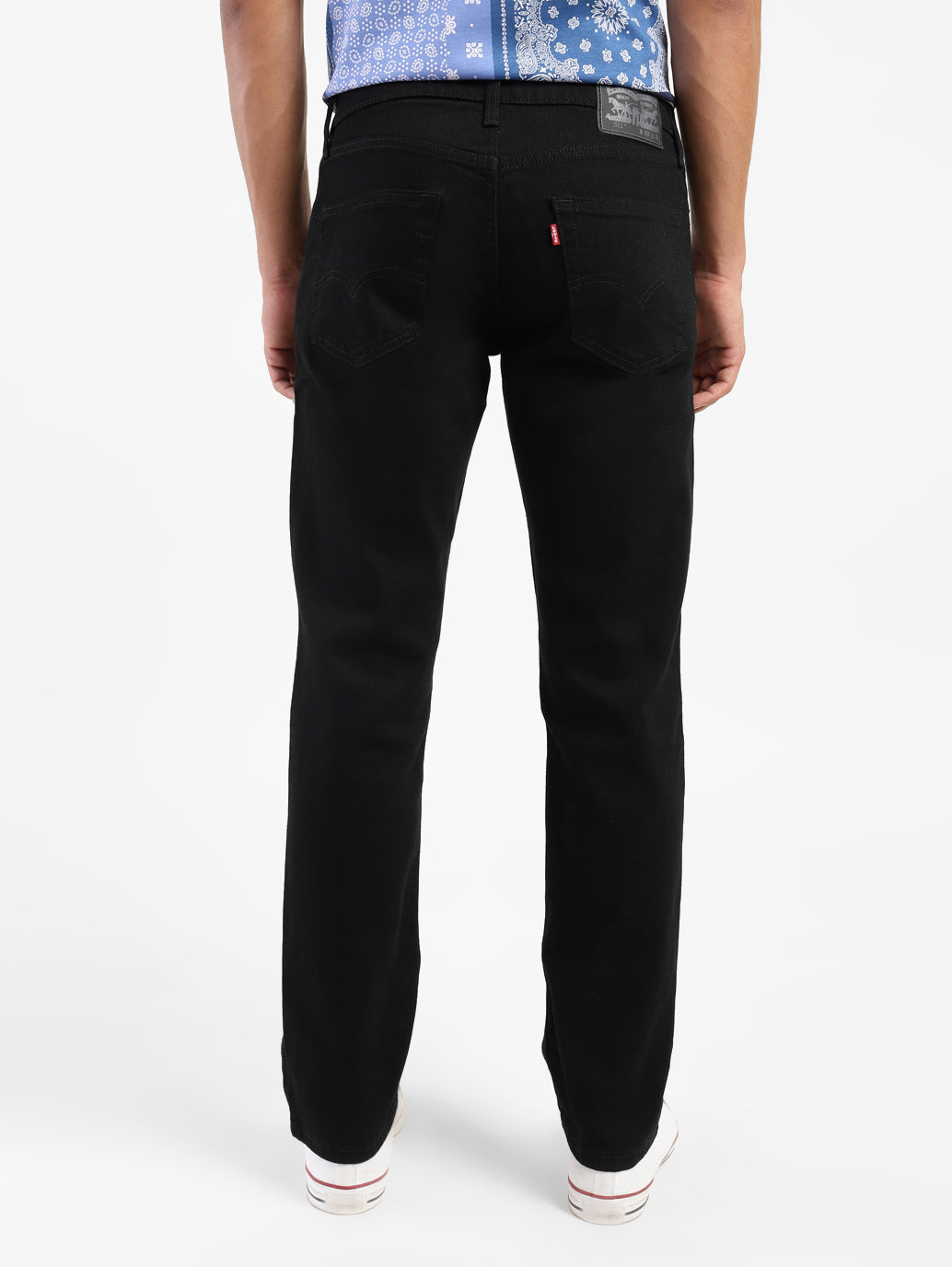 Men's 511 Black Slim Fit Mid Rise Jeans - 7e43aa75-f42c-45e4-9bf1-d56a8327bc66 View