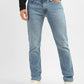 Men's 511 Blue Slim Fit Mid Rise Jeans - f5b7ae09-cbe3-4c50-b00a-518a8f59eb76 View