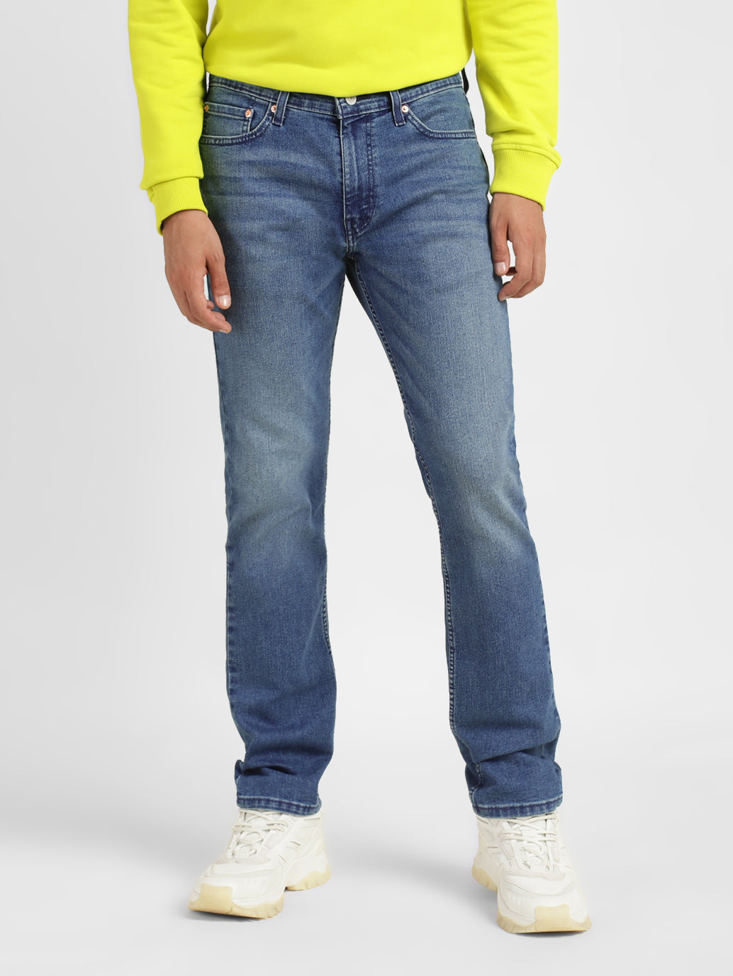 Men's 511 Blue Slim Fit Mid Rise Jeans - c9e98fd8-71e3-4395-8fab-be957edb4329 View