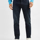 Men's 511 Blue Slim Fit Mid Rise Jeans - 6af8d97d-2de5-4235-934a-9045a36977c4 View