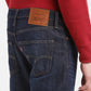 Men's 511 Blue Slim Fit Mid Rise Jeans - Backdetails View