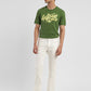 Men's 511 White Slim Fit Mid Rise Jeans - ModelFront View