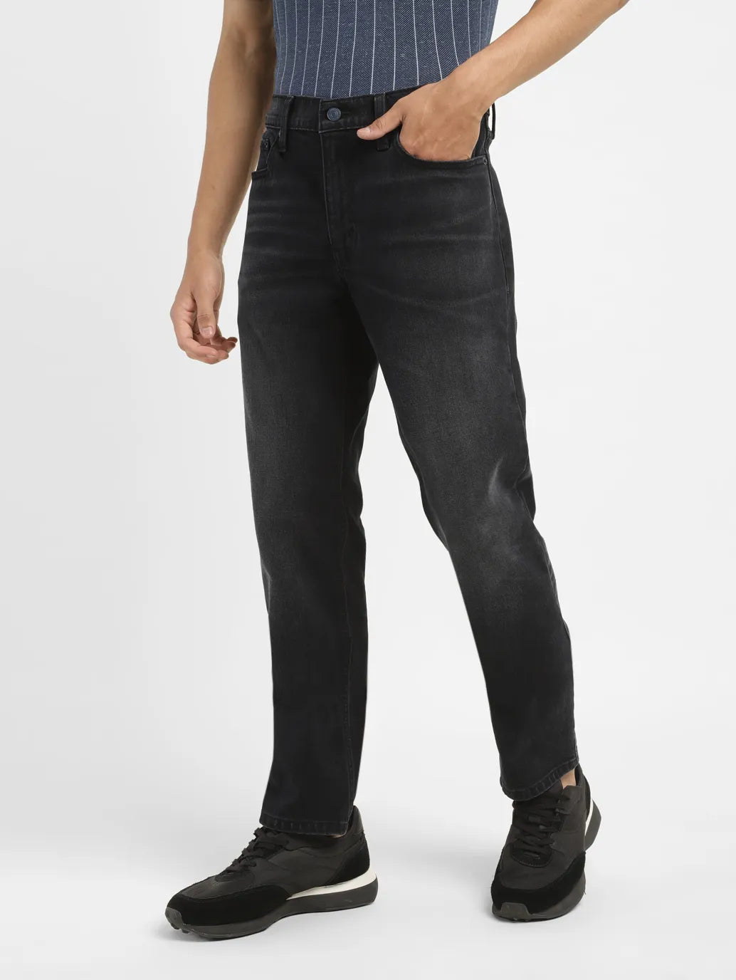 Men's 511 Black Slim Fit Mid Rise Jeans - e1e48adf-365f-4781-b0a1-794e7e9c5b1d View
