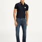 Men's 511 Navy Blue Slim Fit Mid Rise Jeans - Front View