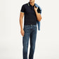 Men's 511 Navy Blue Slim Fit Mid Rise Jeans - Styleshot View