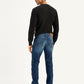 Men's 511 Navy Blue Slim Fit Mid Rise Jeans - Back View