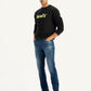 Men's 511 Navy Blue Slim Fit Mid Rise Jeans - Styleshot View