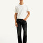 Men's 511 Black Slim Fit Mid Rise Jeans - Front View