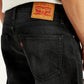 Men's 511 Black Slim Fit Mid Rise Jeans - Detail View