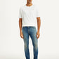 Men's 511 Blue Slim Fit Mid Rise Jeans - Front View
