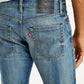 Men's 511 Blue Slim Fit Mid Rise Jeans - Detail View