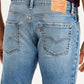 Men's 511 Blue Slim Fit Mid Rise Jeans - abe04420-2a2d-419d-bcb4-c7cd84a51d28 View