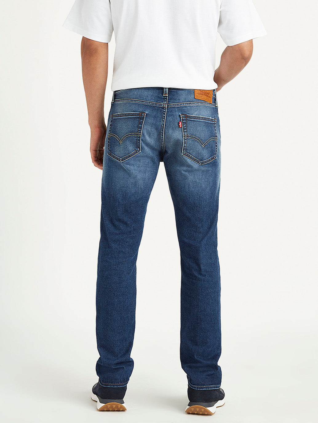 Men's 511 Blue Slim Fit Mid Rise Jeans - b176ae7b-fac3-4158-9bb3-d14e02f1edd6 View