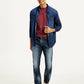 Men's 511 Navy Blue Slim Fit Mid Rise Jeans - Styleshot View