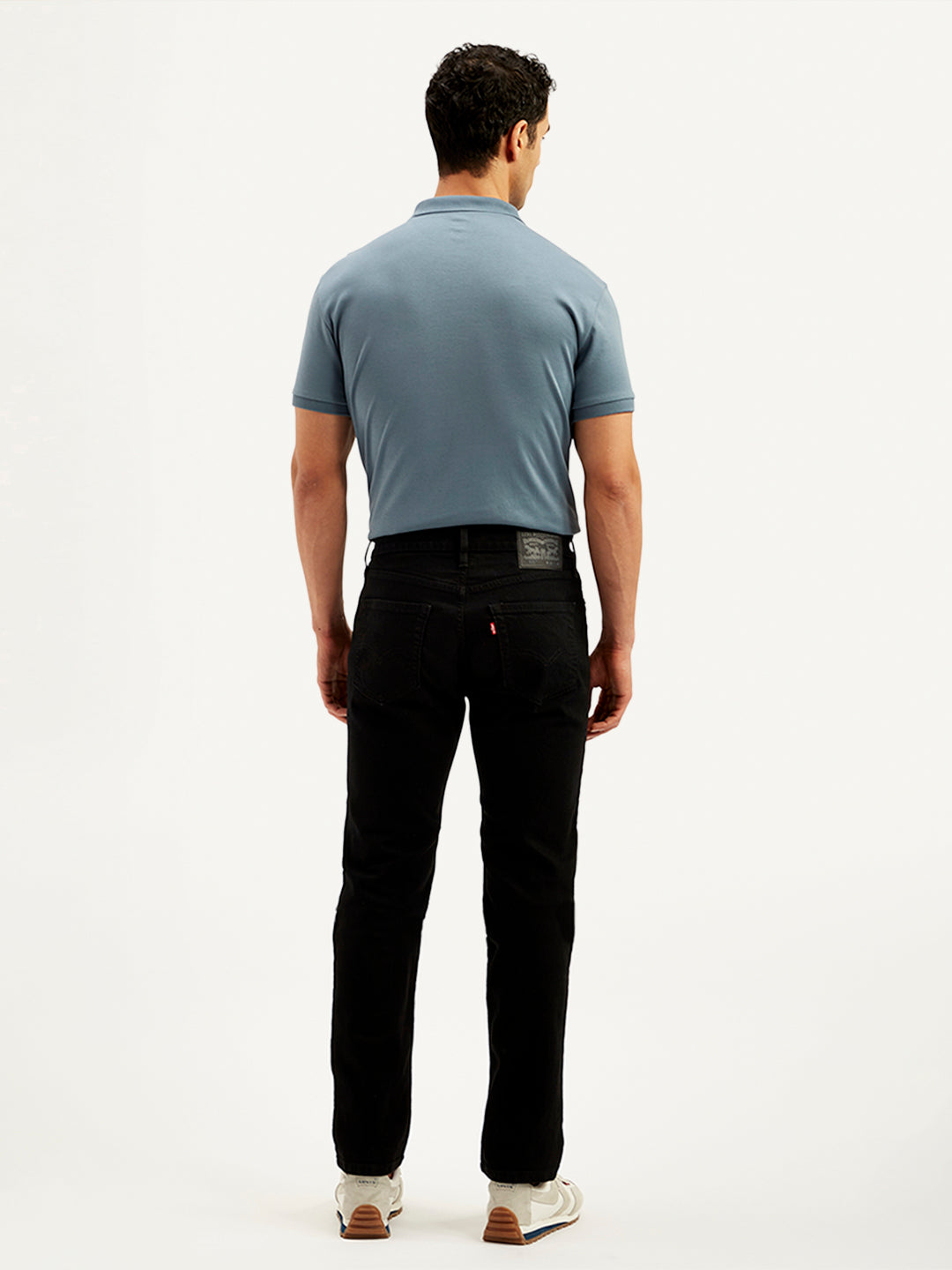 Men's 511 Black Slim Fit Mid Rise Jeans - 20 View