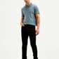 Men's 511 Black Slim Fit Mid Rise Jeans - Styleshot View