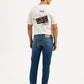 Men's 511 Blue Slim Fit Mid Rise Jeans - 20 View