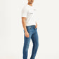 Men's 511 Blue Slim Fit Mid Rise Jeans - 20 View