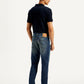 Men's 511 Navy Blue Slim Fit Mid Rise Jeans - 20 View
