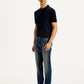 Men's 511 Navy Blue Slim Fit Mid Rise Jeans - 20 View