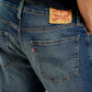 Men's 511 Navy Blue Slim Fit Mid Rise Jeans - 20 View