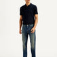 Men's 511 Navy Blue Slim Fit Mid Rise Jeans - 20 View