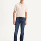 Men's 511 Blue Slim Fit Mid Rise Jeans - Front View