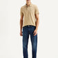 Men's 511 Dark Blue Slim Fit Mid Rise Jeans - Front View