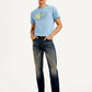 Men's 511 Blue Slim Fit Mid Rise Jeans - Styleshot View