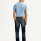 Men's 511 Blue Slim Fit Mid Rise Jeans - Back View