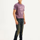 Men's 511 Navy Blue Slim Fit Mid Rise Jeans - Side View