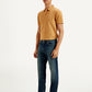 Men's 511 Dark Blue Slim Fit Mid Rise Jeans - Side View