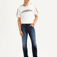 Men's 511 Dark Blue Slim Fit Mid Rise Jeans - Styleshot View