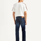 Men's 511 Dark Blue Slim Fit Mid Rise Jeans - Back View