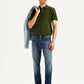 Men's 511 Dark Blue Slim Fit Mid Rise Jeans - Styleshot View