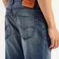 Men's 511 Dark Blue Slim Fit Mid Rise Jeans - Detail View