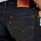 Men's 511 Navy Blue Slim Fit Mid Rise Jeans - 20 View