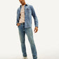 Men's 511 Light Blue Slim Fit Mid Rise Jeans - Elevated View
