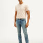 Men's 511 Light Blue Slim Fit Mid Rise Jeans - Front View