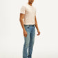 Men's 511 Light Blue Slim Fit Mid Rise Jeans - Side View