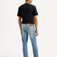 Men's 511 Light Blue Slim Fit Mid Rise Jeans - Back View
