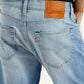 Men's 511 Light Blue Slim Fit Mid Rise Jeans - Detail View