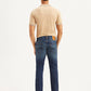 Men's 511 Navy Blue Slim Fit Mid Rise Jeans - Back View