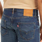 Men's 511 Navy Blue Slim Fit Mid Rise Jeans - Detail View