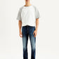 Men's 511 Dark Blue Slim Fit Mid Rise Jeans - Front View