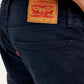 Men's 511 Navy Blue Slim Fit Mid Rise Jeans - Detail View