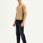 Men's 511 Navy Blue Slim Fit Mid Rise Jeans - Side View