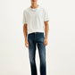 Men's 511 Dark Blue Slim Fit Mid Rise Jeans - Front View