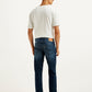 Men's 511 Dark Blue Slim Fit Mid Rise Jeans - Back View